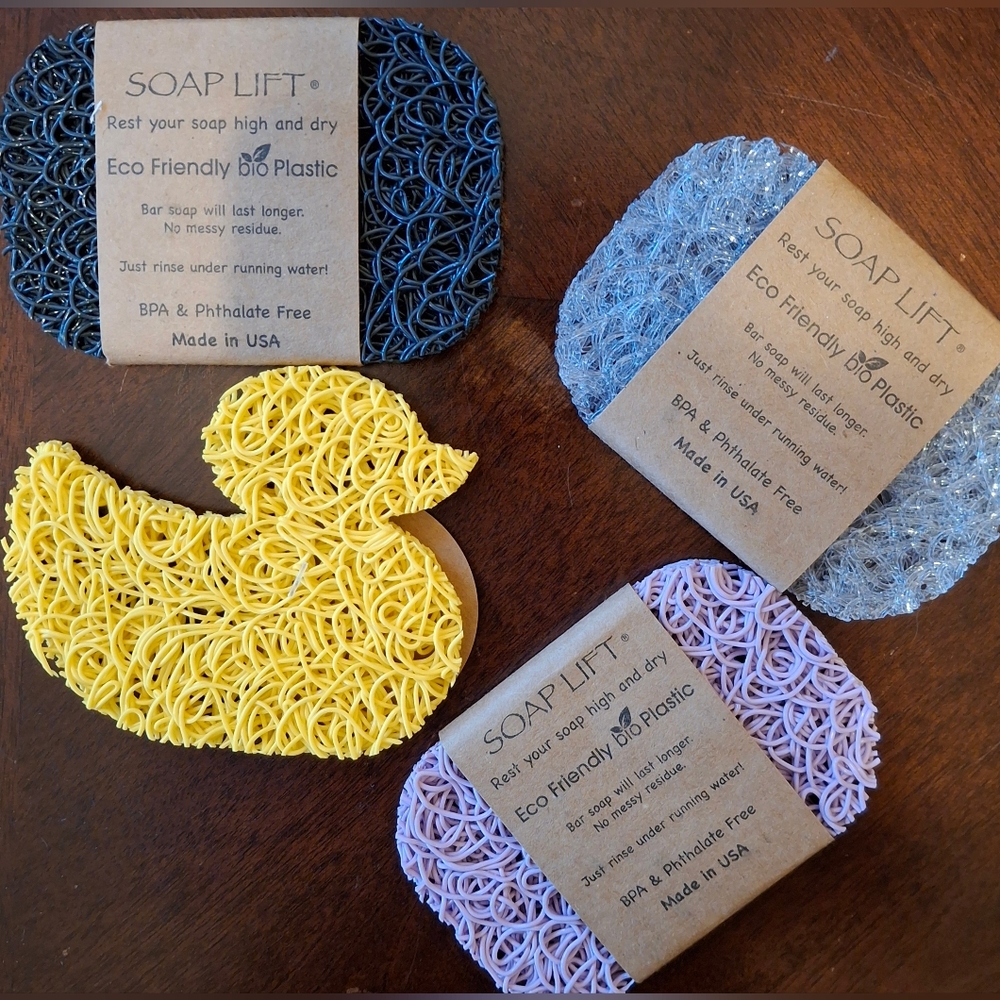 Original Soap Lift Soap Holder, BPA & Phthalate Free Eco Friendly -Asst. Colors